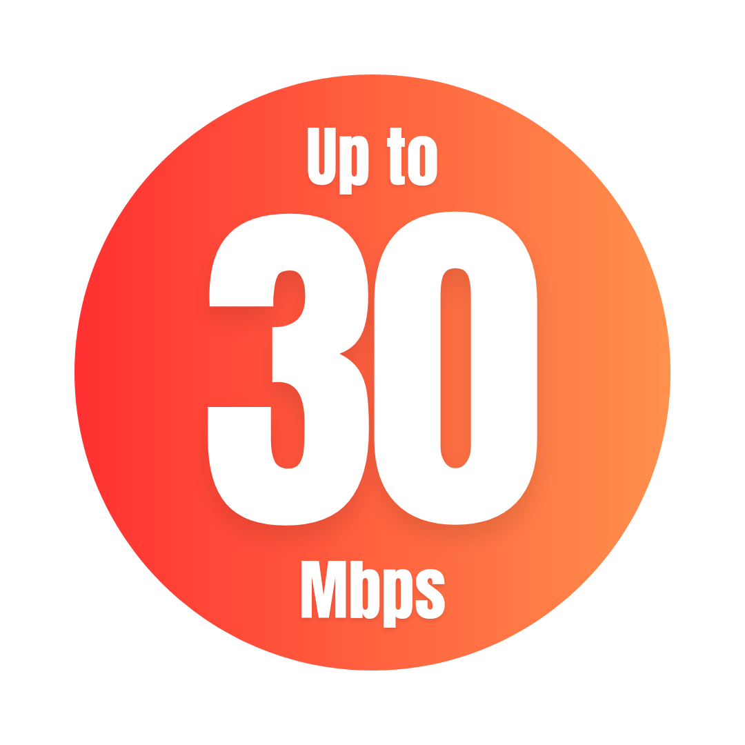 Bisnis paket 30 Mbps Bisnis paket 30 Mbps